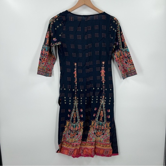 W For Woman India Kurtis Dress Cover Jacket Layer - Picture 8 of 14